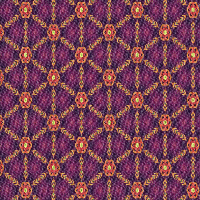 Machine Washable Transitional Plum Velvet Purple Rug, wshpat2766