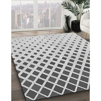 Patterned Platinum Gray Rug, pat2767gry