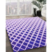 Machine Washable Transitional ly Purple Rug in a Family Room, wshpat2767pur