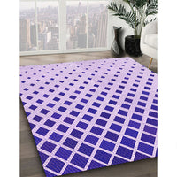 Patterned Purple Rug, pat2767pur