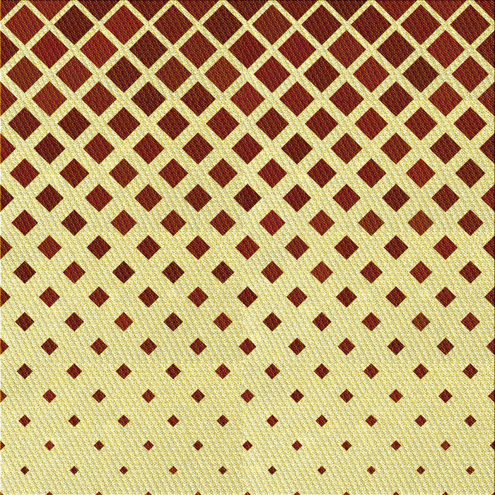Round Patterned Red Rug, pat2767yw