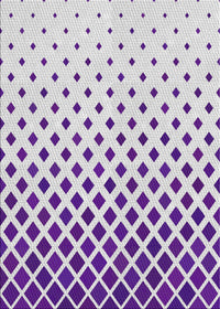 Machine Washable Transitional Purple Violet Purple Rug, wshpat2767