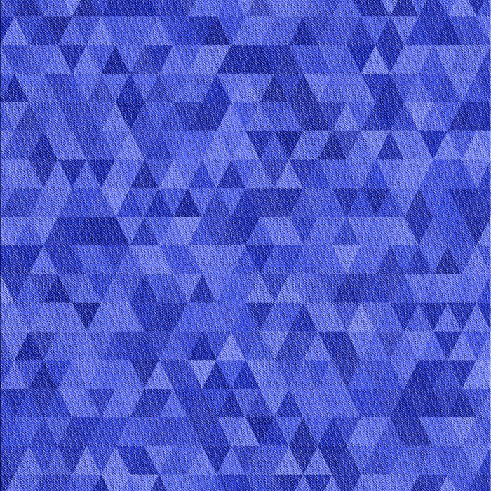 Patterned Blue Rug, pat2768blu