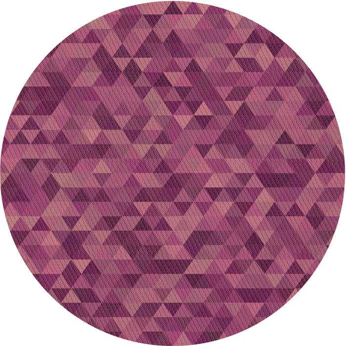 Square Machine Washable Transitional Burnt Pink Rug in a Living Room, wshpat2768brn