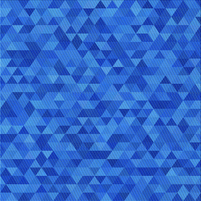 Round Machine Washable Transitional Neon Blue Rug, wshpat2768lblu