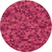 Square Machine Washable Transitional Raspberry Red Rug in a Living Room, wshpat2768org