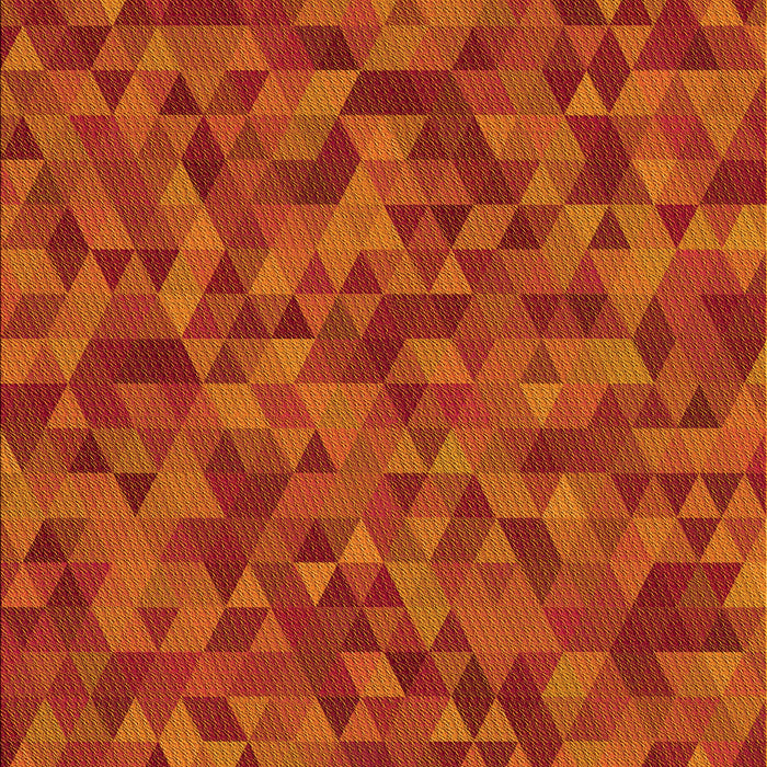 Patterned Orange Red Orange Rug, pat2768yw