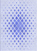 Patterned Lavender Blue Rug, pat2769blu