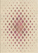 Patterned Peach Beige Rug, pat2769brn