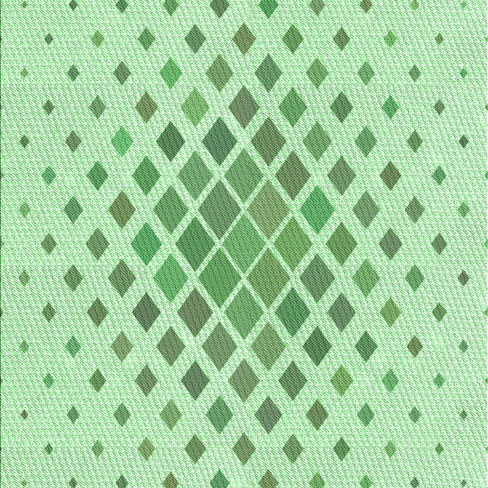 Patterned Mint Green Rug, pat2769grn