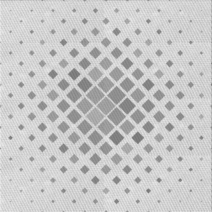 Round Patterned Platinum Gray Rug, pat2769gry