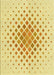 Patterned Sun Yellow Rug, pat2769yw