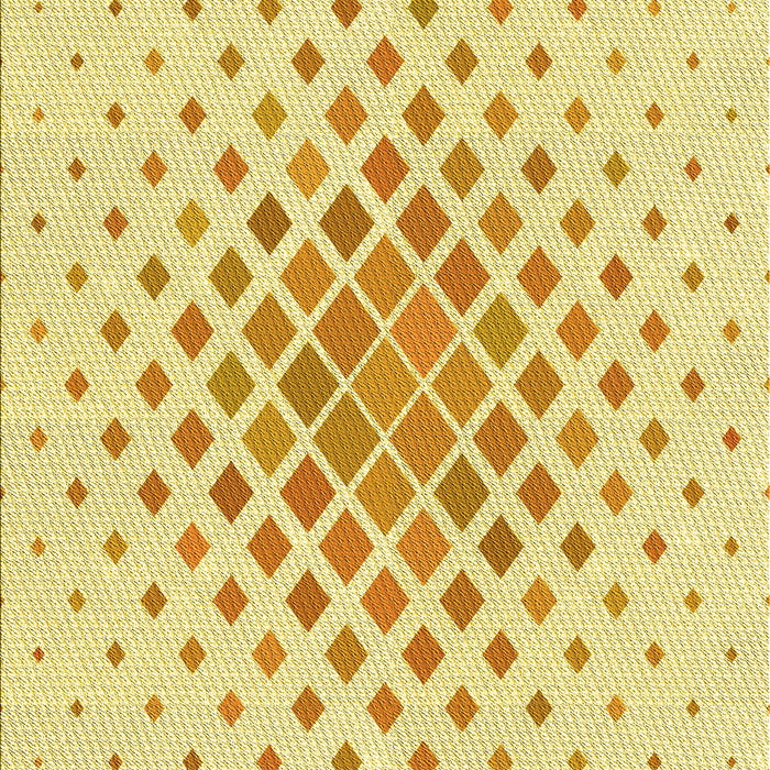 Patterned Sun Yellow Rug, pat2769yw