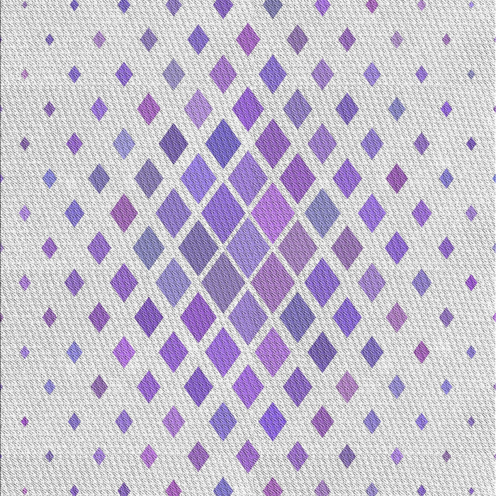 Patterned Lavender Purple Novelty Rug, pat2769