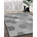 Machine Washable Transitional Cloud Gray Rug in a Family Room, wshpat2770gry