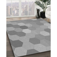 Patterned Cloud Gray Rug, pat2770gry