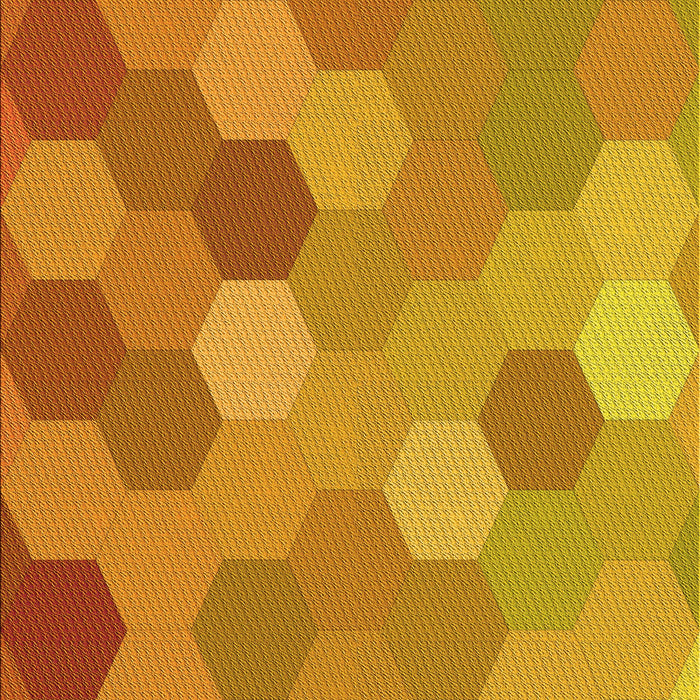 Patterned Orange Red Orange Rug, pat2770yw