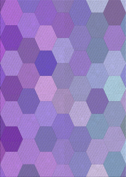 Patterned Bright Lilac Purple Modern Rug, pat2770