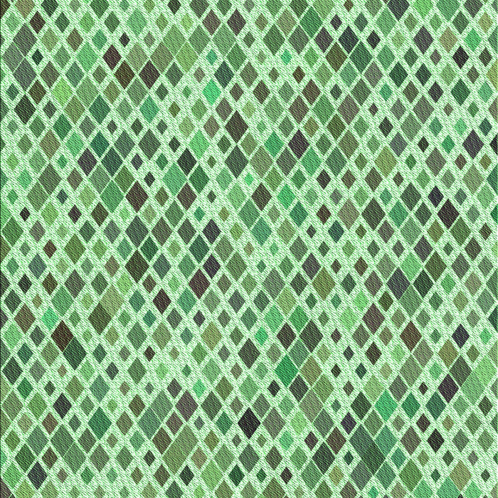 Patterned Green Rug, pat2771grn