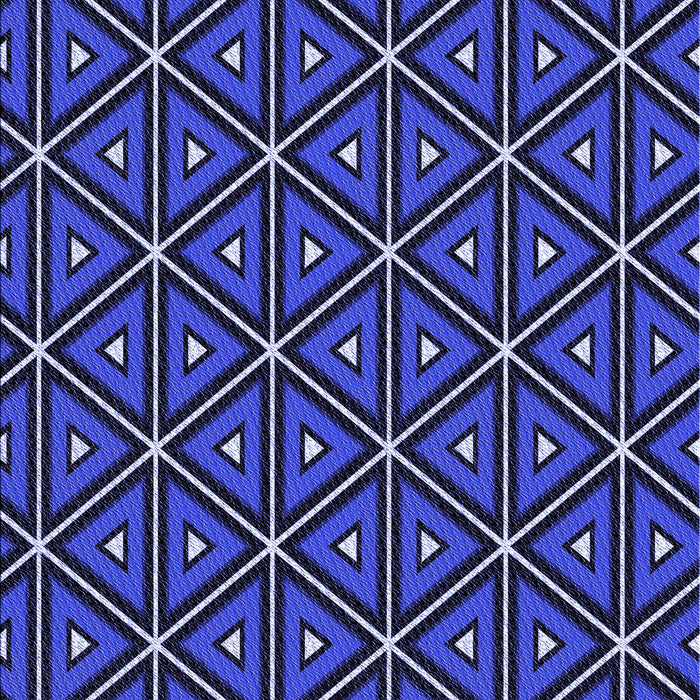 Patterned Midnight Blue Rug, pat2772blu