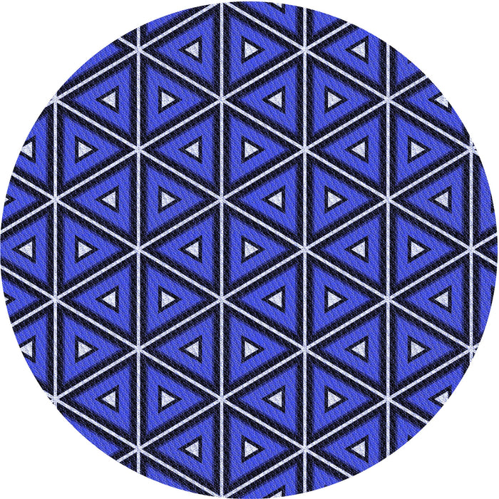 Square Machine Washable Transitional Midnight Blue Rug in a Living Room, wshpat2772blu