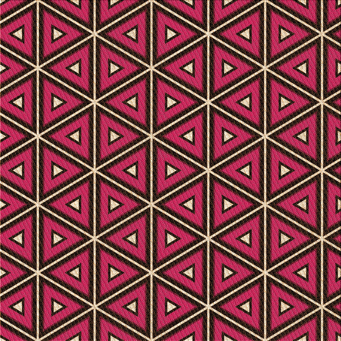 Round Patterned Sienna Brown Rug, pat2772org