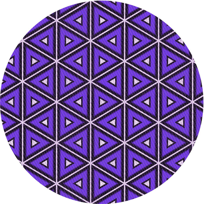 Square Machine Washable Transitional Indigo Purple Rug in a Living Room, wshpat2772pur