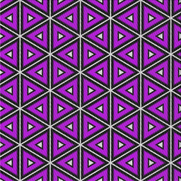 Square Patterned Purple Novelty Rug, pat2772