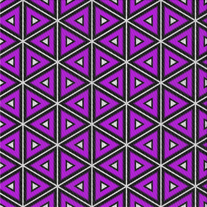 Square Patterned Purple Novelty Rug, pat2772