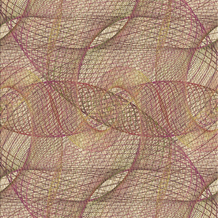 Patterned Chestnut Red Rug, pat2773brn