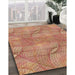 Machine Washable Transitional Red Rug in a Family Room, wshpat2773org