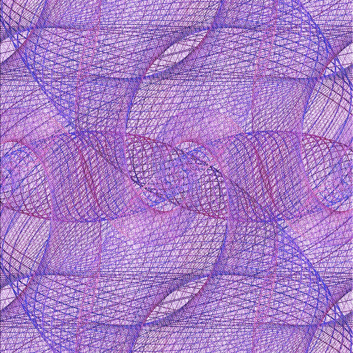 Patterned Bright Lilac Purple Rug, pat2773pur