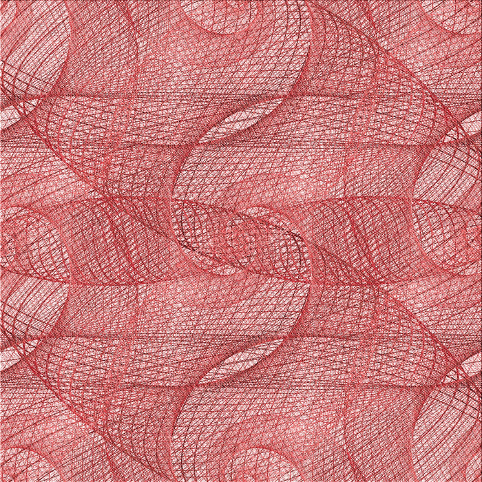 Round Patterned Light Salmon Pink Rug, pat2773rd