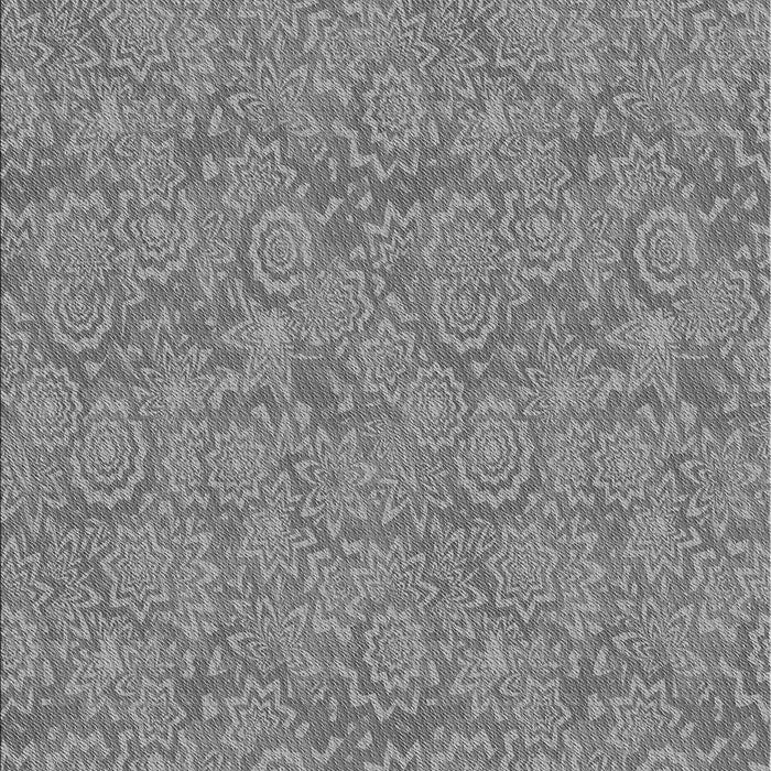 Patterned Dark Gray Rug, pat2774gry