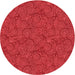 Square Machine Washable Transitional Red Rug in a Living Room, wshpat2774rd