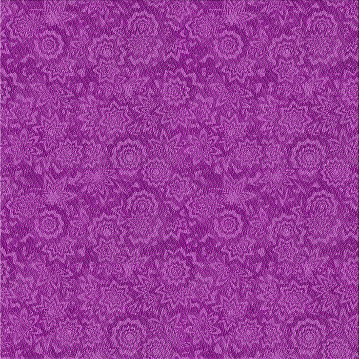 Square Patterned Dark Violet Purple Novelty Rug, pat2774