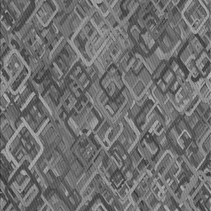 Machine Washable Transitional Gray Rug, wshpat2775gry