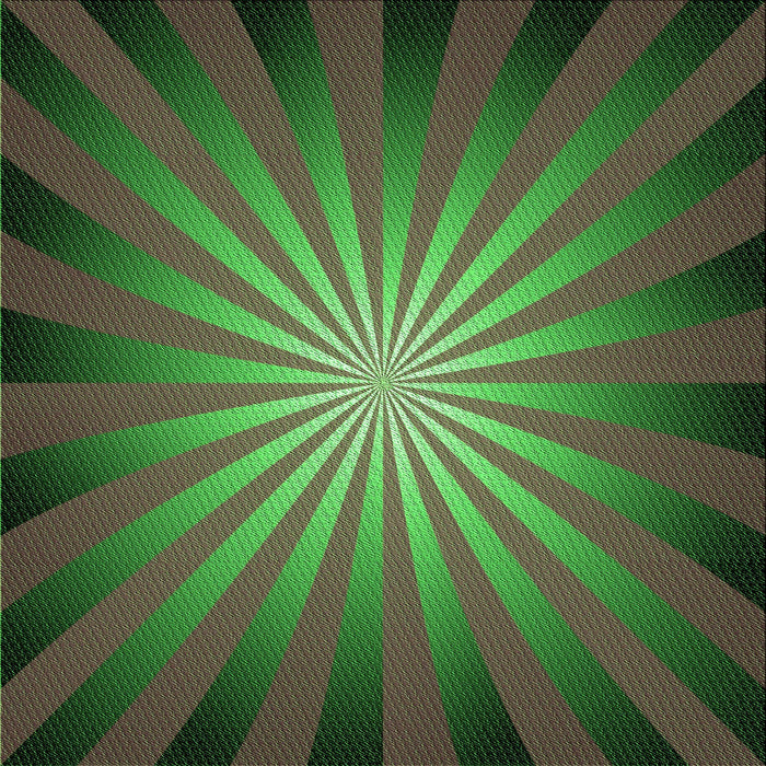 Round Patterned Dark Lime Green Rug, pat2776grn