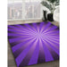 Patterned Jasmine Purple Rug in Family Room, pat2776pur