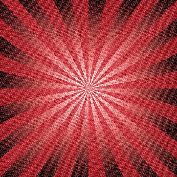 Round Patterned Red Rug, pat2776rd