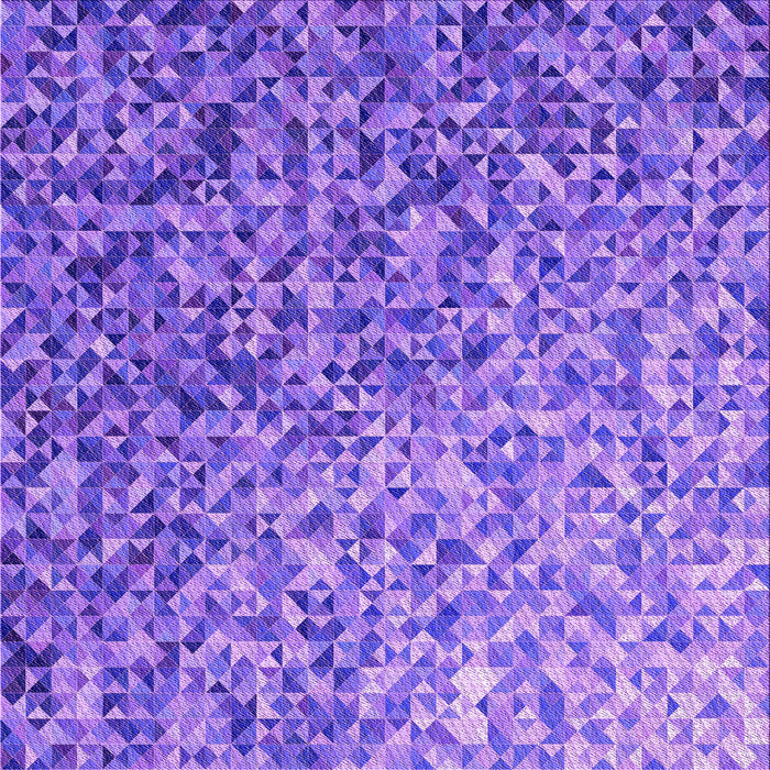 Round Patterned Purple Rug, pat2777pur
