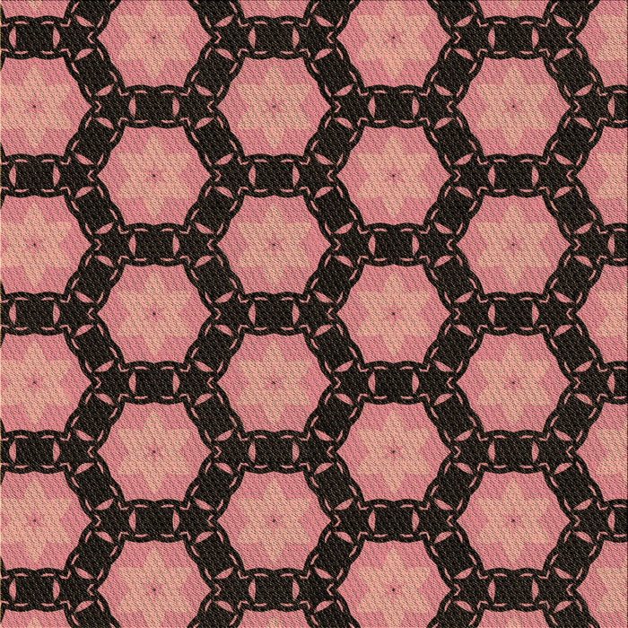 Round Patterned Sunrise Orange Rug, pat2778brn