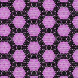 Square Patterned Dark Purple Novelty Rug, pat2778