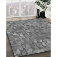 Patterned Ash Gray Rug, pat2779gry