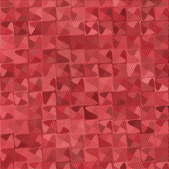 Round Machine Washable Transitional Red Rug, wshpat2779rd