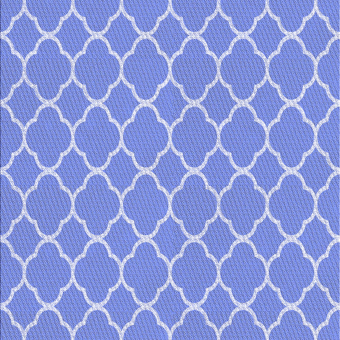 Patterned Sky Blue Rug, pat2781blu
