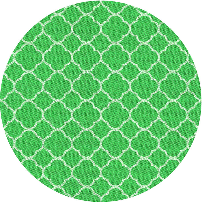 Square Machine Washable Transitional Neon Green Rug in a Living Room, wshpat2781grn