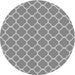 Square Patterned Cloud Gray Rug, pat2781gry