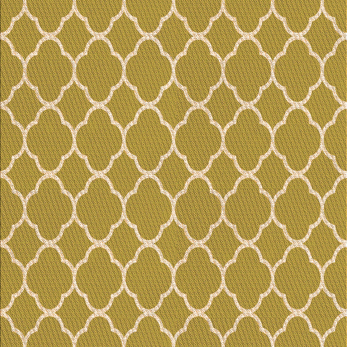 Round Patterned Orange Rug in a Office, pat2781org