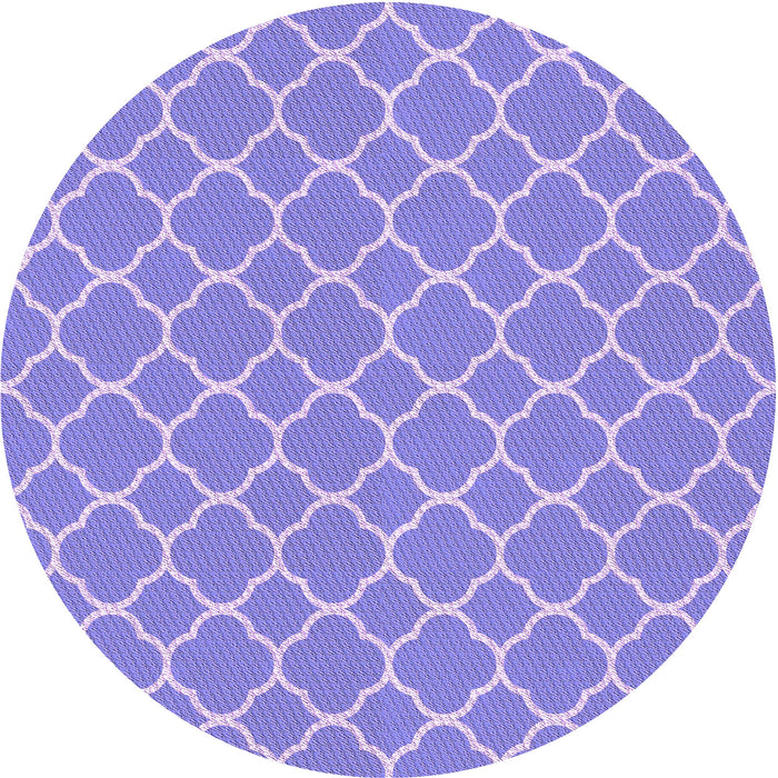 Patterned Light Slate Blue Rug, pat2781pur